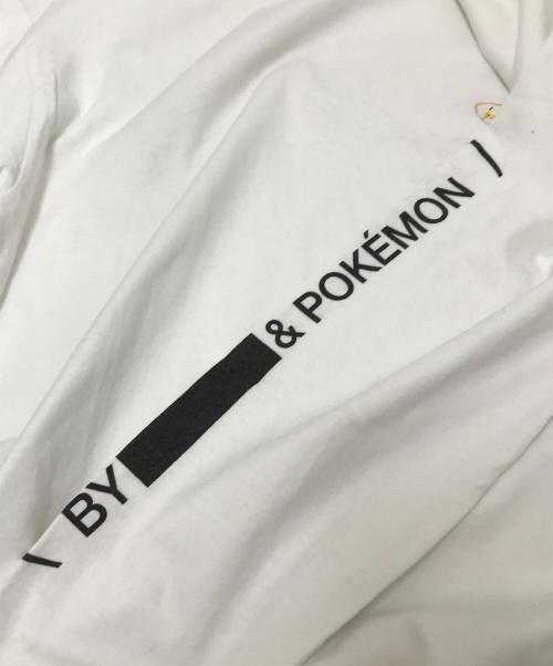 FRAGMENT（フラッグメント）FRAGMENT (フラグメント) Pokemon THUNDERBOLT PROJECT (ポケモン サンダーボルト プロジェクト) 刺繍プリントカットソー ホワイト サイズ:02の古着・服飾アイテム