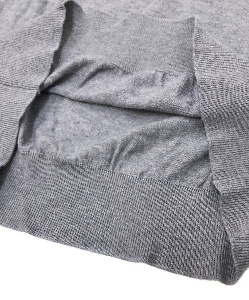 JOHN SMEDLEY（ジョンスメドレー）JOHN SMEDLEY (ジョンスメドレー) Vネックニット グレー サイズ:XSの古着・服飾アイテム