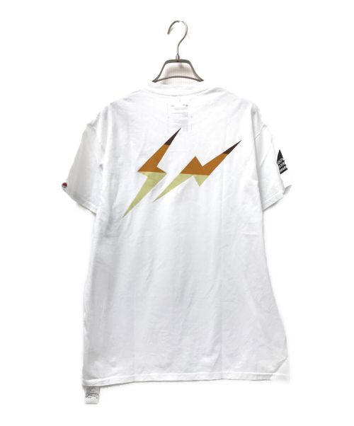 FRAGMENTS（フラグメント）FRAGMENTS (フラグメント) pokemon (ポケモン) DOVER STREET MARKET (ドーバー ストリート マーケット) トリプルネームプリントTシャツ ホワイト サイズ:Mの古着・服飾アイテム