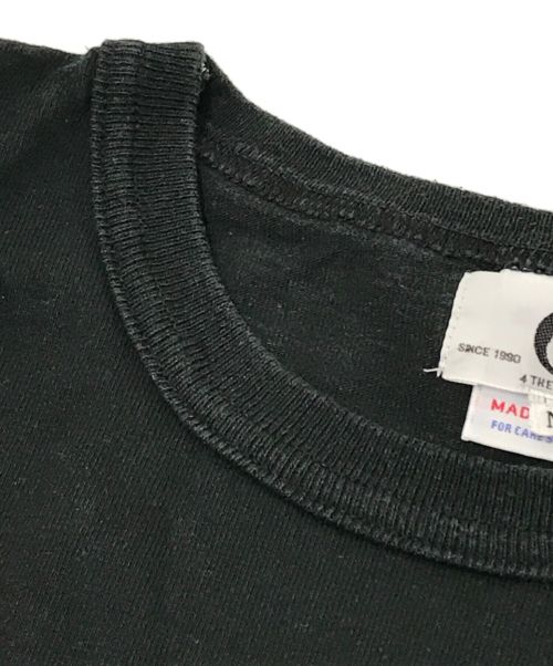 GOODENOUGH（グッドイナフ）GOODENOUGH (グッドイナフ) Champion (チャンピオン) FRAGMENT DESIGN (フラグメントデザイン) プリントTシャツ ブラック サイズ:Mの古着・服飾アイテム