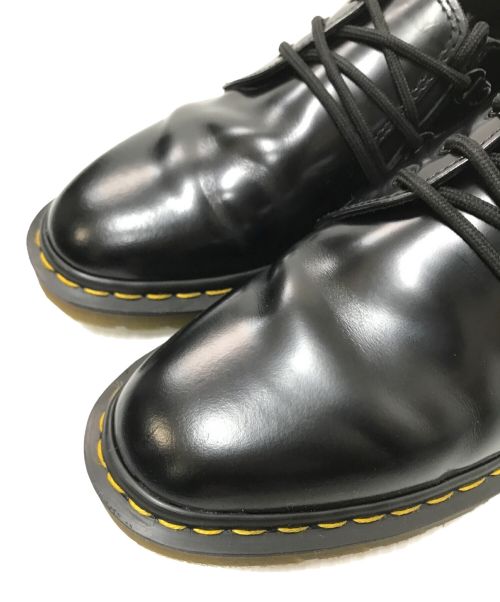 Dr.Martens（ドクターマーチン）Dr.Martens (ドクターマーチン) Engineered Garments (エンジニアド ガーメンツ) クラシック スムース レザーシューズ ブラック サイズ:6の古着・服飾アイテム