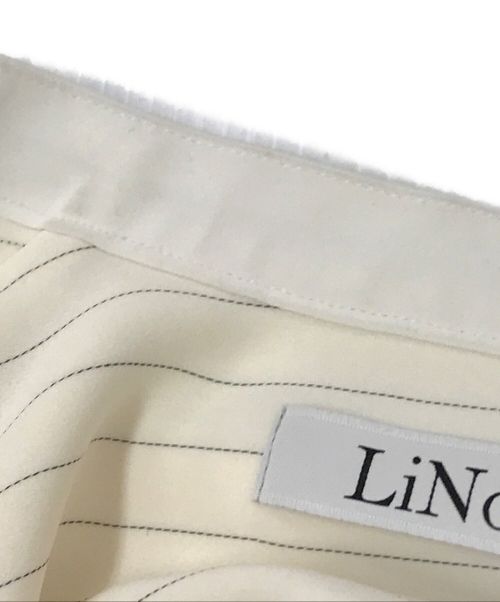 LiNoH（リノー）LiNoH (リノー) DRAPE LAYERED SHIRT ベージュ サイズ:1の古着・服飾アイテム