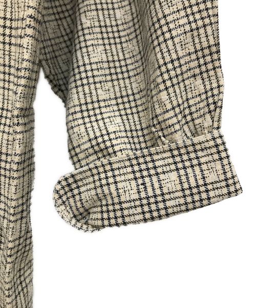 EURO（ユーロ古着）EURO (ユーロ古着) グランパチェック ベージュ サイズ:表記無しの古着・服飾アイテム