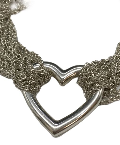 TIFFANY & Co.（ティファニー）Tiffany & Co. (ティファニー) Mesh heart braceletの古着・服飾アイテム