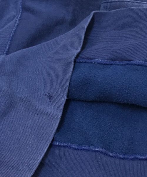 Champion REVERSE WEAVE（チャンピオン リバース ウィーブ）Champion REVERSE WEAVE (チャンピオンリバースウィーブ) 80'sカレッジプルオーバーパーカー ネイビー サイズ:Lの古着・服飾アイテム