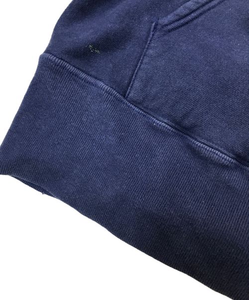 Champion REVERSE WEAVE（チャンピオン リバース ウィーブ）Champion REVERSE WEAVE (チャンピオンリバースウィーブ) 80'sカレッジプルオーバーパーカー ネイビー サイズ:Lの古着・服飾アイテム