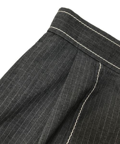 soduk（スドーク）soduk (スドーク) ステッチデザインパンツ グレー サイズ:下記参照の古着・服飾アイテム