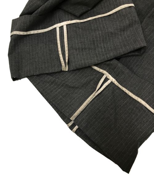 soduk（スドーク）soduk (スドーク) ステッチデザインパンツ グレー サイズ:下記参照の古着・服飾アイテム