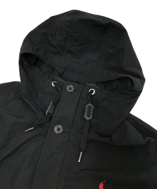 POLO RALPH LAUREN（ポロ・ラルフローレン）POLO RALPH LAUREN (ポロ・ラルフローレン) マウンテンパーカー ブラック サイズ:Ｓの古着・服飾アイテム