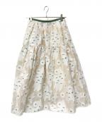 Ron Hermanロンハーマン）の古着「Flower Cut Jacguard」｜ベージュ