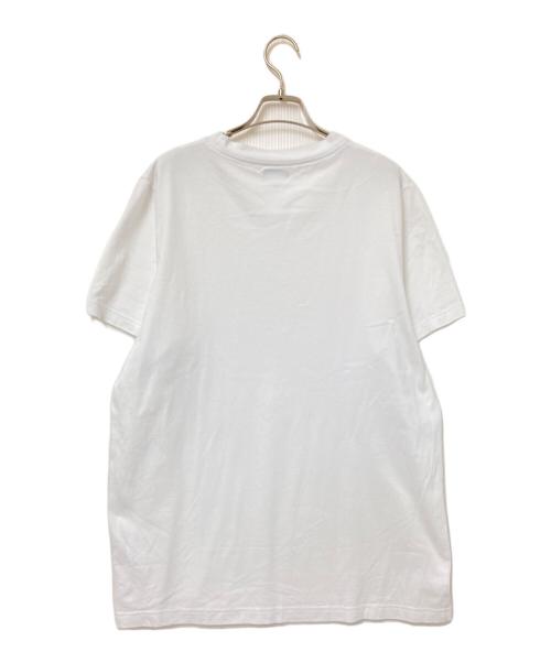 DESCENDANT（ディセンダント）DESCENDANT (ディセンダント) ロゴ刺繍Tシャツ ホワイト サイズ:2の古着・服飾アイテム