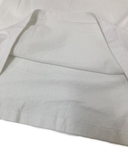 DESCENDANT（ディセンダント）DESCENDANT (ディセンダント) ロゴ刺繍Tシャツ ホワイト サイズ:2の古着・服飾アイテム