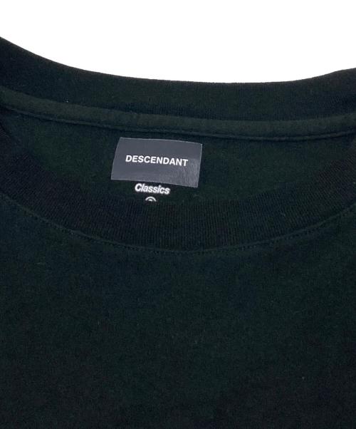 DESCENDANT（ディセンダント）DESCENDANT (ディセンダント) 半袖Tシャツ ブラック サイズ:2の古着・服飾アイテム