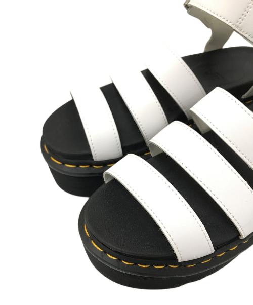 Dr.Martens（ドクターマーチン）Dr.Martens (ドクターマーチン) ブレアークアッドホワイトハイドロ ホワイト×ブラック サイズ:US:8Lの古着・服飾アイテム