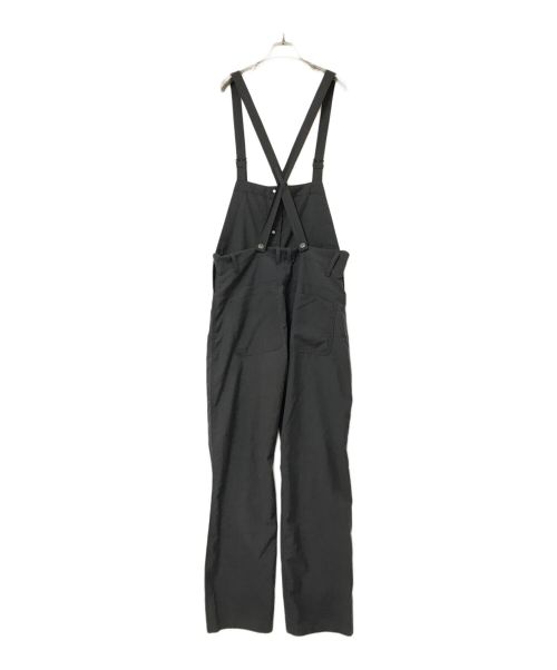 grn（ジーアールエヌ）grn (ジーアールエヌ) オーバーオール ブラック サイズ:Lの古着・服飾アイテム