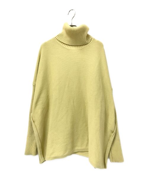 CLANE（クラネ）CLANE (クラネ) タートルネックニット イエロー サイズ:1の古着・服飾アイテム