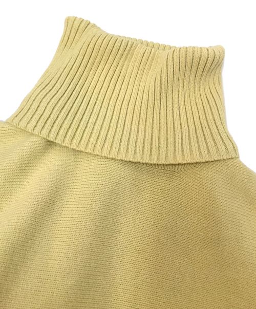 CLANE（クラネ）CLANE (クラネ) タートルネックニット イエロー サイズ:1の古着・服飾アイテム
