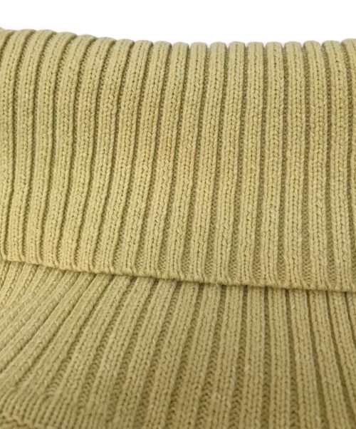 CLANE（クラネ）CLANE (クラネ) タートルネックニット イエロー サイズ:1の古着・服飾アイテム