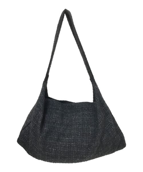 LIDnM（リドム）LIDnM (リドム) TWEED 3D LARGE BAG ブラック サイズ:Fの古着・服飾アイテム
