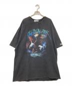 blackairブラックエアー）の古着「プリントTシャツ」｜ブラック