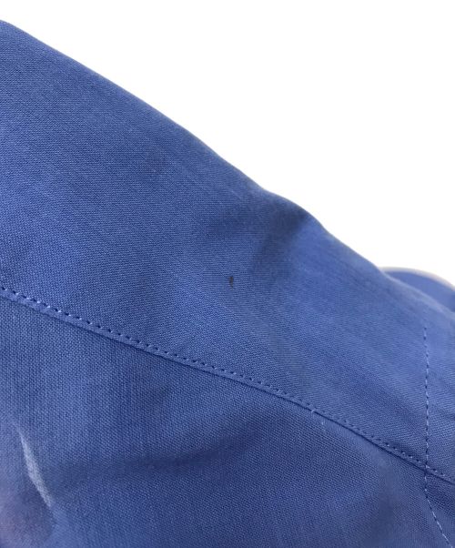 IENA（イエナ）IENA (イエナ) シアー バンドカラーシャツ ブルー サイズ:38の古着・服飾アイテム