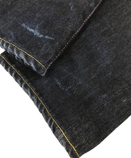 MOMOTARO JEANS（桃太郎ジーンズ）MOMOTARO JEANS (桃太郎ジーンズ) 出陣ナローテーパード ボタンフライ インディゴ サイズ:W31の古着・服飾アイテム
