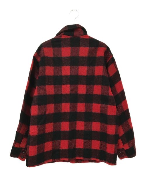 greatwestern（グレートウエスタン）greatwestern (グレートウエスタン) バッファローチェックシャツジャケット レッド サイズ:下記参照の古着・服飾アイテム