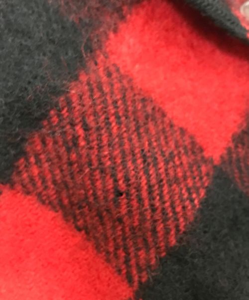 greatwestern（グレートウエスタン）greatwestern (グレートウエスタン) バッファローチェックシャツジャケット レッド サイズ:下記参照の古着・服飾アイテム