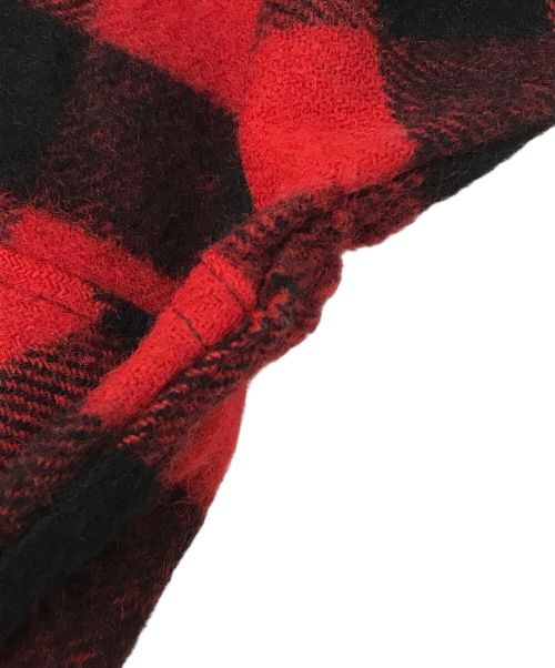 greatwestern（グレートウエスタン）greatwestern (グレートウエスタン) バッファローチェックシャツジャケット レッド サイズ:下記参照の古着・服飾アイテム