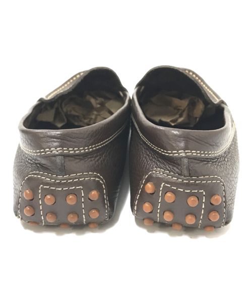 TOD'S（トッズ）TOD'S (トッズ) ドライビングシューズ ブラウン サイズ:36の古着・服飾アイテム