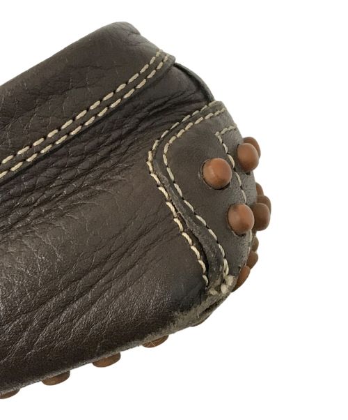 TOD'S（トッズ）TOD'S (トッズ) ドライビングシューズ ブラウン サイズ:36の古着・服飾アイテム