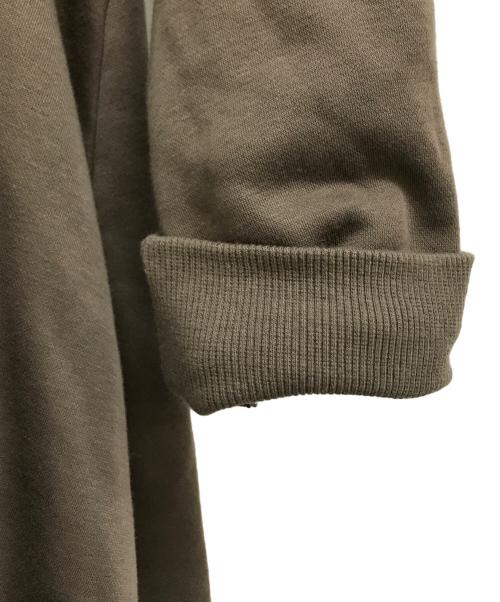 maison de lyla（メゾンドライラ）maison de lyla (メゾンドライラ) ウエストタックパーカーワンピ ブラウン サイズ:Freeの古着・服飾アイテム