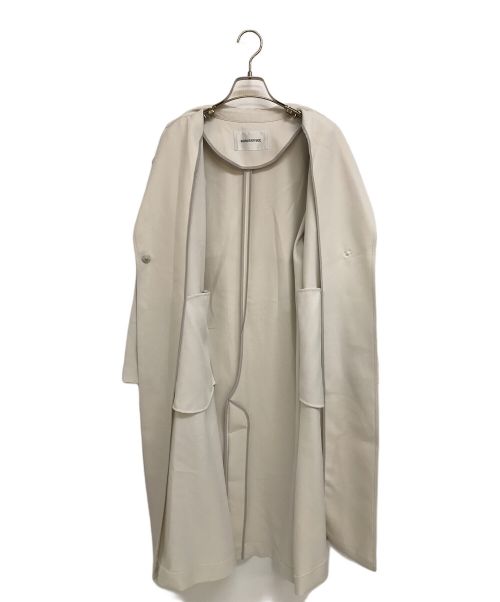 NATURAL BEAUTY BASIC（ナチュラルビューティーベーシック）NATURAL BEAUTY BASIC (ナチュラルビューティーベーシック) ロングトレンチコート ベージュ サイズ:PS 未使用品の古着・服飾アイテム