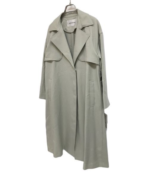 NATURAL BEAUTY BASIC（ナチュラルビューティーベーシック）NATURAL BEAUTY BASIC (ナチュラルビューティーベーシック) ロングトレンチコート ピスタチオ サイズ:PS 未使用品の古着・服飾アイテム