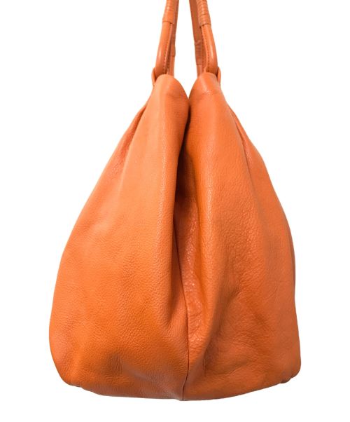 Hamano（ハマノ）Hamano (ハマノ) チャーム付レザーバッグ オレンジ サイズ:下記参照の古着・服飾アイテム