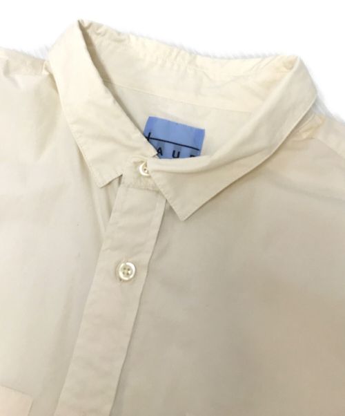 taupe（トープ）taupe (トープ) ビックポケットコットンシャツ アイボリー サイズ:下記参照の古着・服飾アイテム