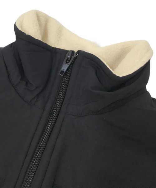 ALEXANDER WANG（アレキサンダー・ワン）ALEXANDER WANG (アレキサンダーワン) Oversized Fleece Jacket アイボリー×ブラック サイズ:XSの古着・服飾アイテム