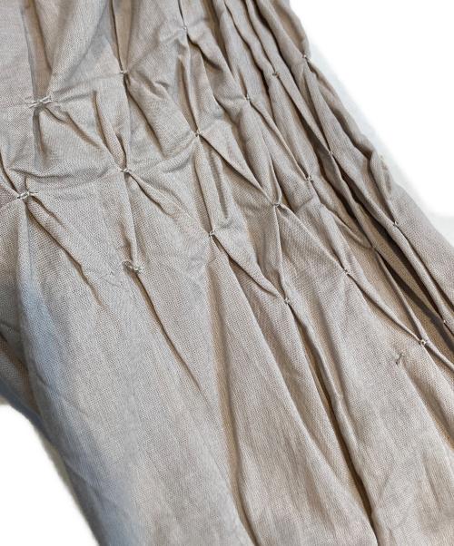 merlette（マーレット）merlette (マーレット) AMIEL OFF-SHOULDER ブラウス ベージュ サイズ:XSの古着・服飾アイテム