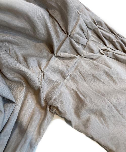 merlette（マーレット）merlette (マーレット) AMIEL OFF-SHOULDER ブラウス ベージュ サイズ:XSの古着・服飾アイテム