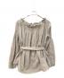 merlette (マーレット) AMIEL OFF-SHOULDER ブラウス ベージュ サイズ:XS：12000円