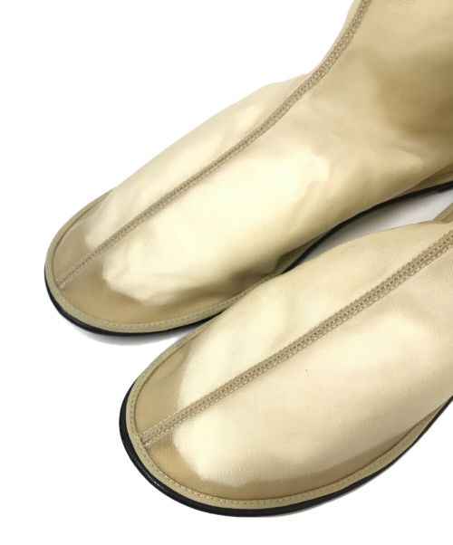 THE ROW（ザ ロウ）THE ROW (ザ ロウ) メッシュ ソックスブーツ ベージュ サイズ:36の古着・服飾アイテム