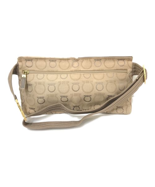 Salvatore Ferragamo（サルヴァトーレ フェラガモ）Salvatore Ferragamo (サルヴァトーレ フェラガモ) ガンチーニキャンバスウエストバッグ ベージュ サイズ:下記参照の古着・服飾アイテム