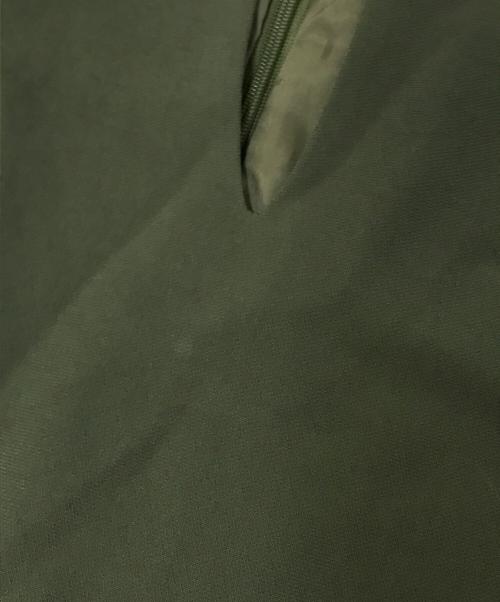 Arobe（アローブ）Arobe (アローブ) 総裏地エンブロイダリーレースレイヤードワンピース オリーブ サイズ:2の古着・服飾アイテム