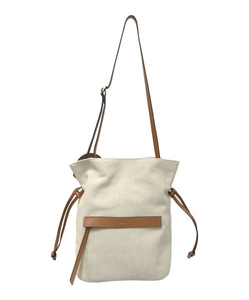 LORISTELLA（ロリステッラ）LORISTELLA (ロリステッラ) ワンハンドル巾着トートバッグ ベージュ サイズ:下記参照の古着・服飾アイテム