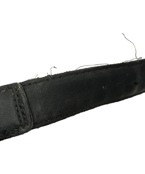 Dr.Martens（ドクターマーチン）Dr.Martens (ドクターマーチン) エナメルストラップサンダル ブラック サイズ:US:6Lの古着・服飾アイテム