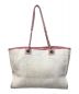 CHANEL (シャネル) ドーヴィルライン ミディアムトートMM ピンク×ホワイト サイズ:下記参照：139000円