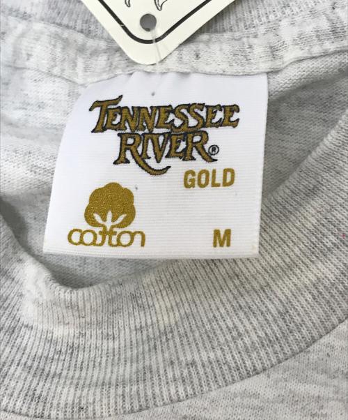 TENNESSEE RIVER（テネシー リバー）TENNESSEE RIVER (テネシー リバー) 90's プリントTシャツ グレー サイズ:Mの古着・服飾アイテム