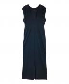 Adam et Ropeアダム エ ロペ）の古着「ノースリーブワンピース」｜ブラック