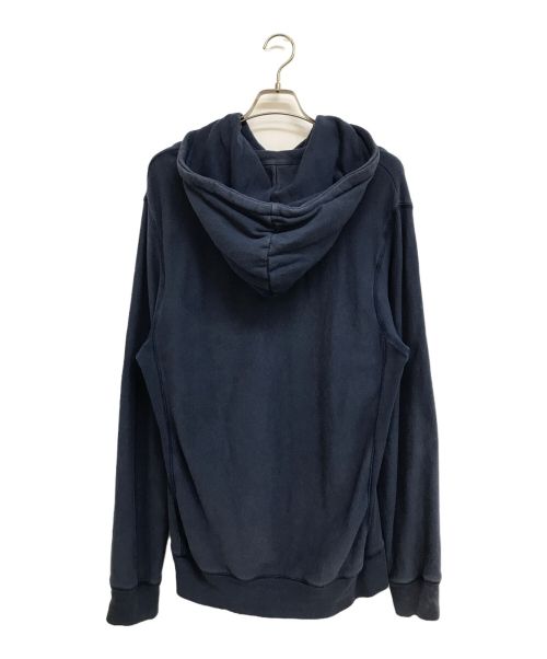 stussy（ステューシー）stussy (ステューシー) カレッジプリントパーカー ネイビー サイズ:Lの古着・服飾アイテム