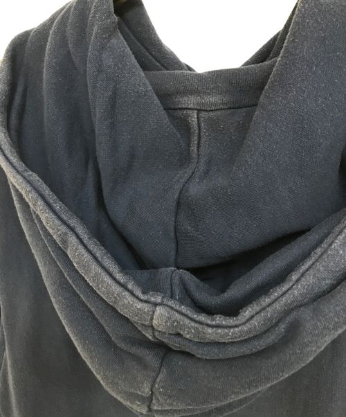 stussy（ステューシー）stussy (ステューシー) カレッジプリントパーカー ネイビー サイズ:Lの古着・服飾アイテム